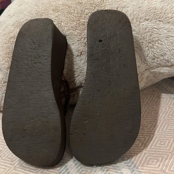 Y2K Esny wedge/platform flip flops - Picture 2 of 4